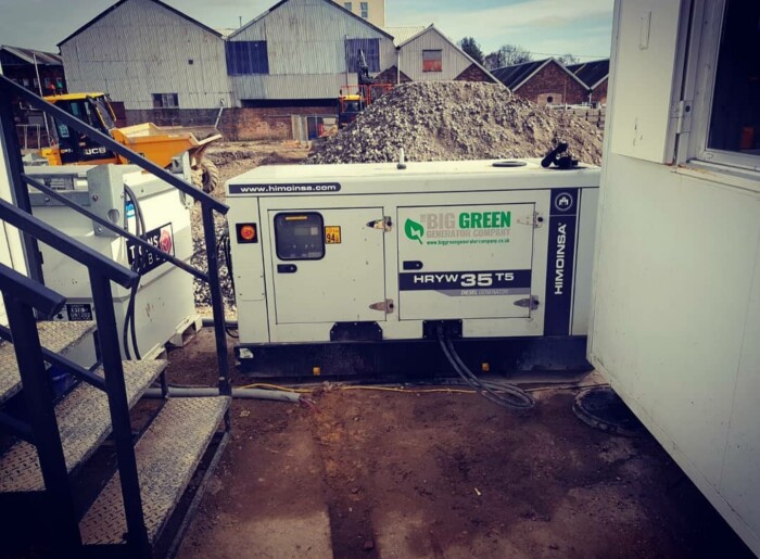 Generator Hire for Construction & Site Power